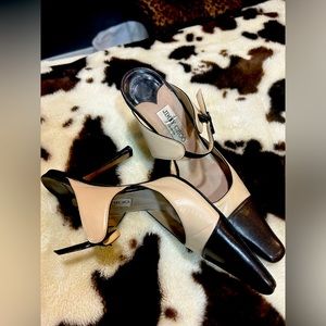 Jimmy Choo shoes made in London. Size 6 and a half.